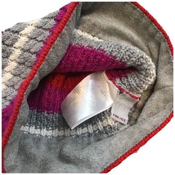 BOGNER - Fire + Ice Strip Knit Beanie Hat - Picture 9 of 16